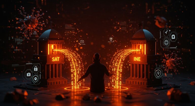 Hacker usando inteligencia artificial Claude para atacar datos confidenciales del SAT e INE en México, una amenaza para la ciberseguridad de startups.