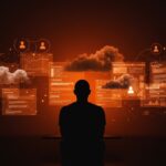 Fundador reflexionando sobre la toxicidad digital y moderación en comunidades tech como Hacker News, con elementos visuales de cultura startup y gestión comunitaria.