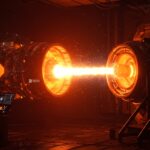 Startup Helion alcanzando temperaturas récord en reactor de fusión nuclear para energía limpia y alianza con Microsoft antes de 2028.