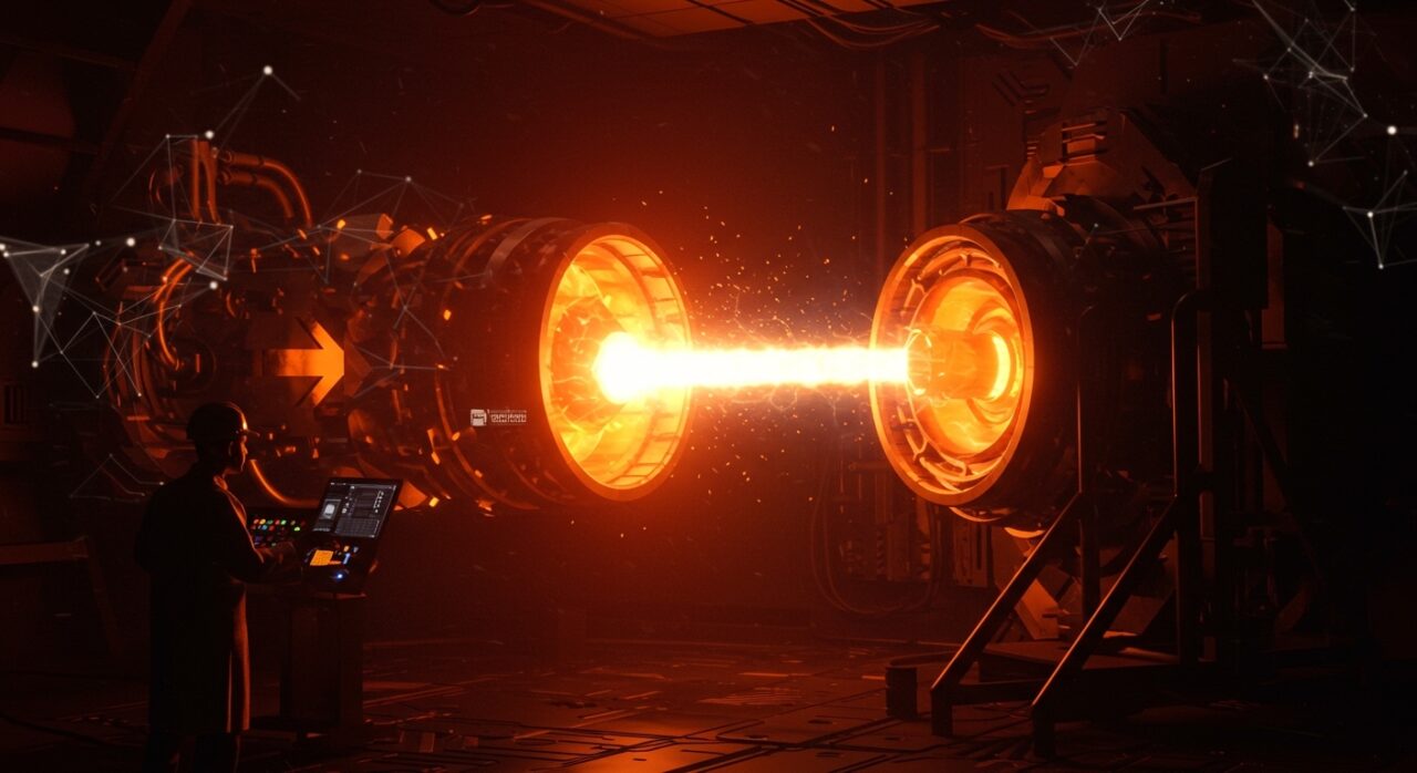 Startup Helion alcanzando temperaturas récord en reactor de fusión nuclear para energía limpia y alianza con Microsoft antes de 2028.