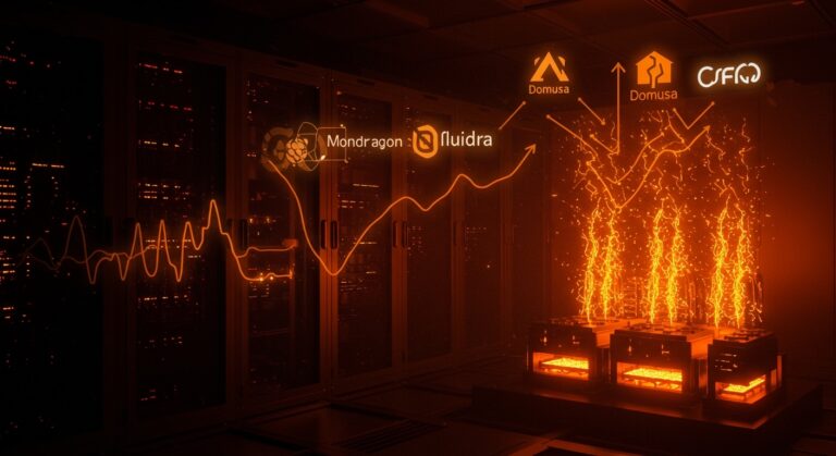 Tecnología de eficiencia energética en data centers de Hotta con inversión estratégica para recuperación de calor residual en España.