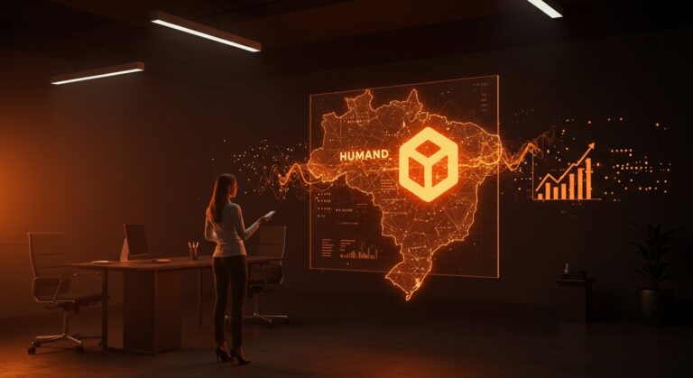 Startup Humand asegurando inversión de 66 millones en Serie A con Marcos Galperin y Kaszek, expandiéndose en Brasil y aplicando inteligencia artificial en recursos humanos.