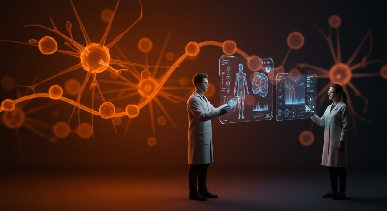 Innovadoras soluciones de IA para aterosclerosis y microbiota premiadas en LWF2026, representando avances en healthtech e innovación médica.