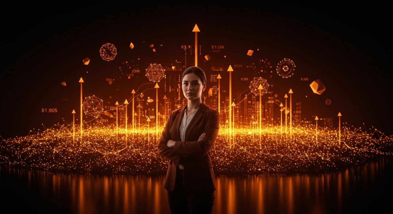 Líder tecnológica en entorno digital con inteligencia artificial transformando la economía de startups según Microsoft CoreAI.