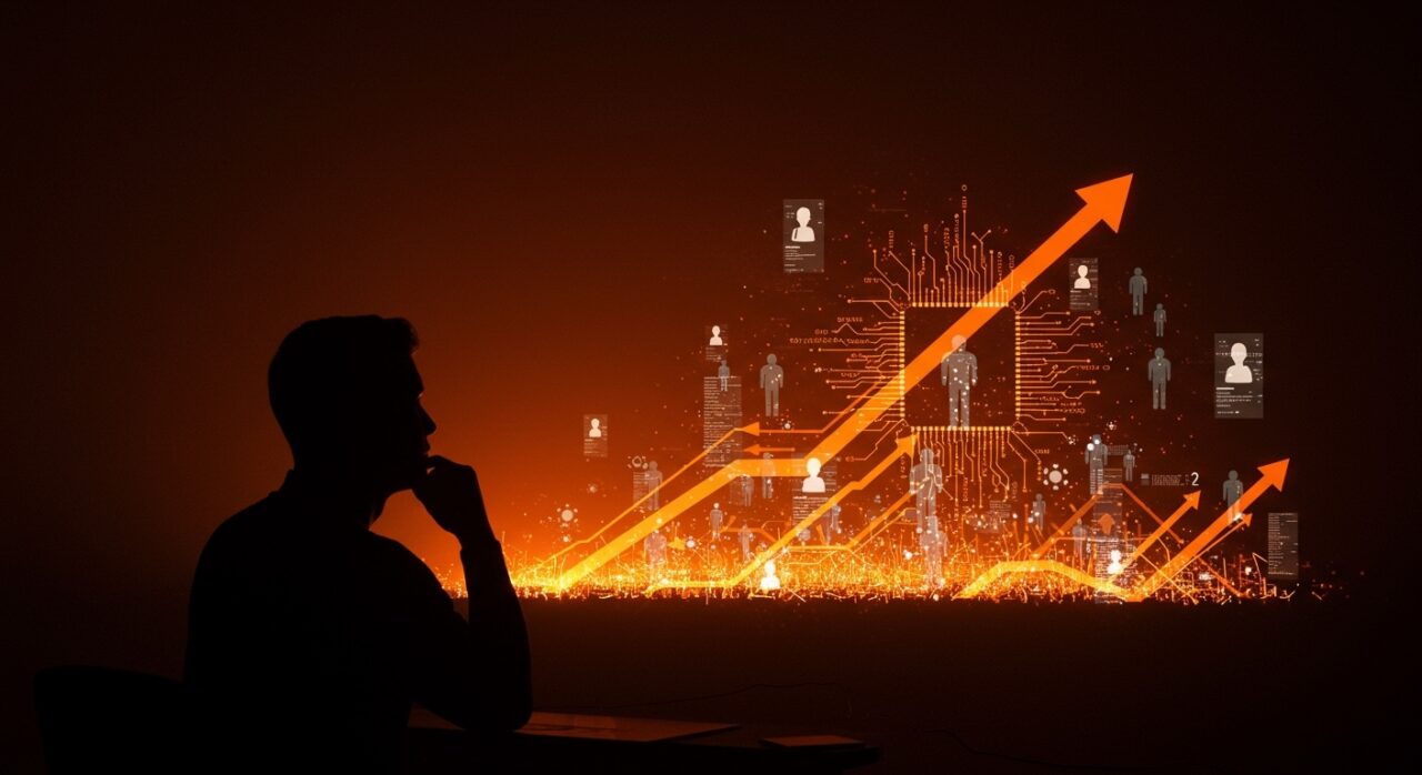 Impacto de la inteligencia artificial en el mercado laboral tecnológico y la adaptación de programadores en la era de automatización.