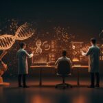 Innovadores biotech usando inteligencia artificial y edición genética para resolver la escasez de talento en el tratamiento de enfermedades raras.