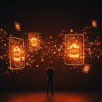 Fundador de app contemplando la disolución de modelos de suscripción tradicionales por inteligencia artificial en el ecosistema de apps móviles.