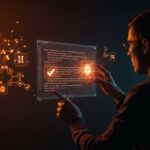 Validación avanzada de código Solidity generado por IA con tests automáticos y análisis AST en un entorno startup tecnológico.