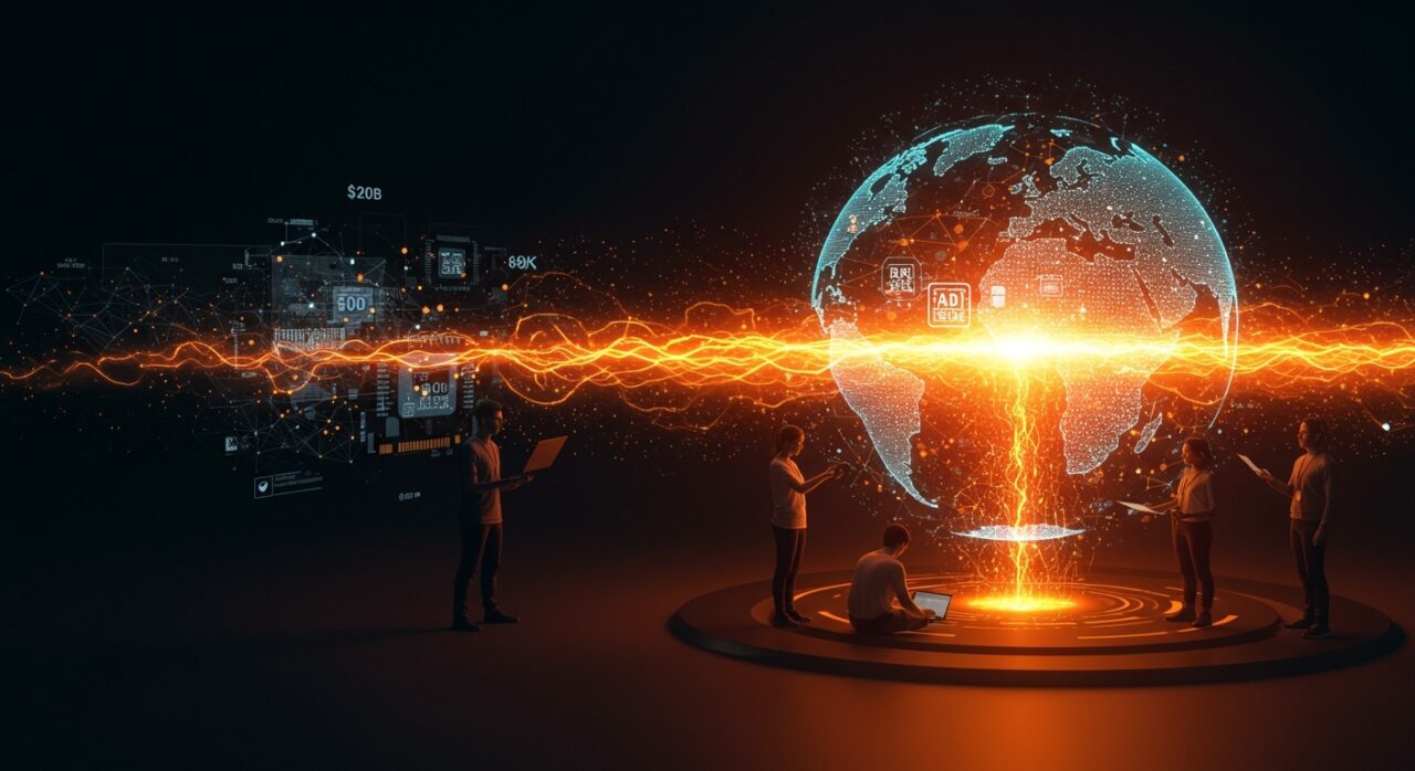 Inversión en IA de $200B en India con infraestructura tecnológica avanzada y GPUs compartidas para startups.