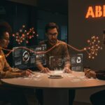 Startups chilenas innovadoras colaborando con inteligencia artificial y soluciones sostenibles en ABB Chile, destacando innovación abierta y economía circular.