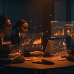 Equipo fintech trabajando en automatización de reportes financieros para startups tecnológicas con inversión de 14.5 millones de dólares.