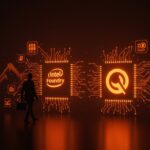 Transición de liderazgo en Intel Foundry hacia Qualcomm destacando la influencia en semiconductores, startups tecnológicas y alianzas estratégicas.