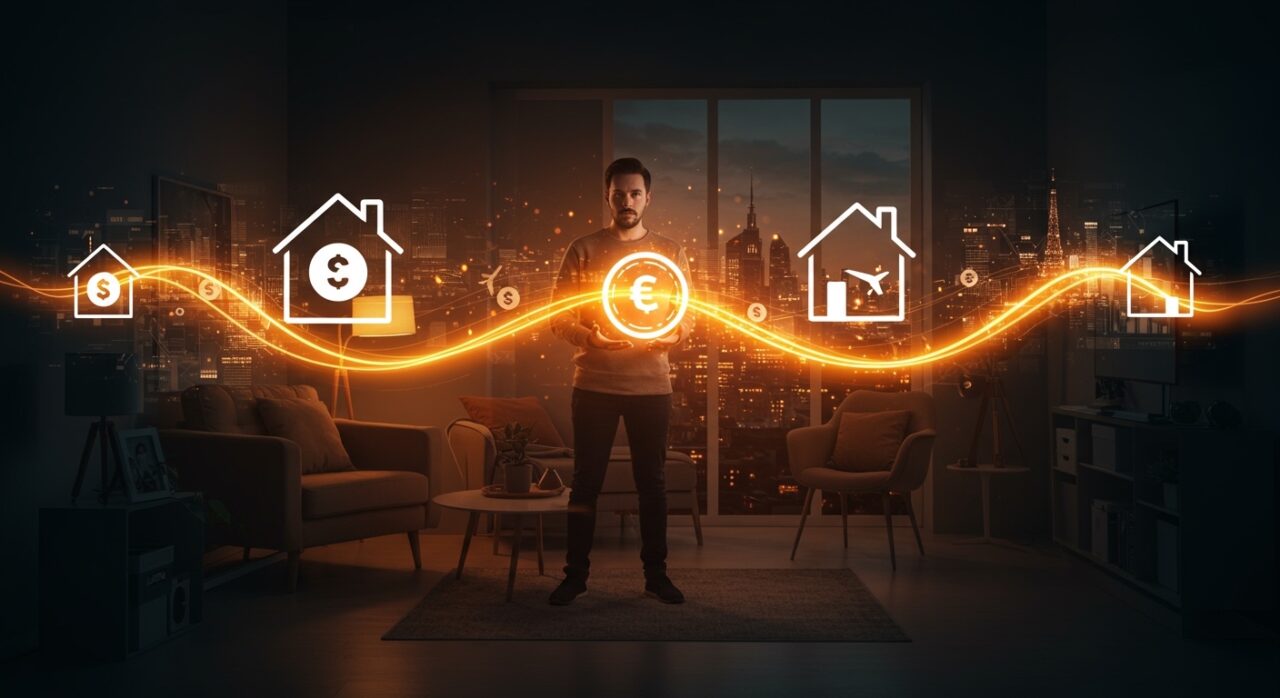 Startup de intercambio de casas Kindred mostrando modelo de negocio con créditos y expansión global tras ronda de financiación de 15 millones.