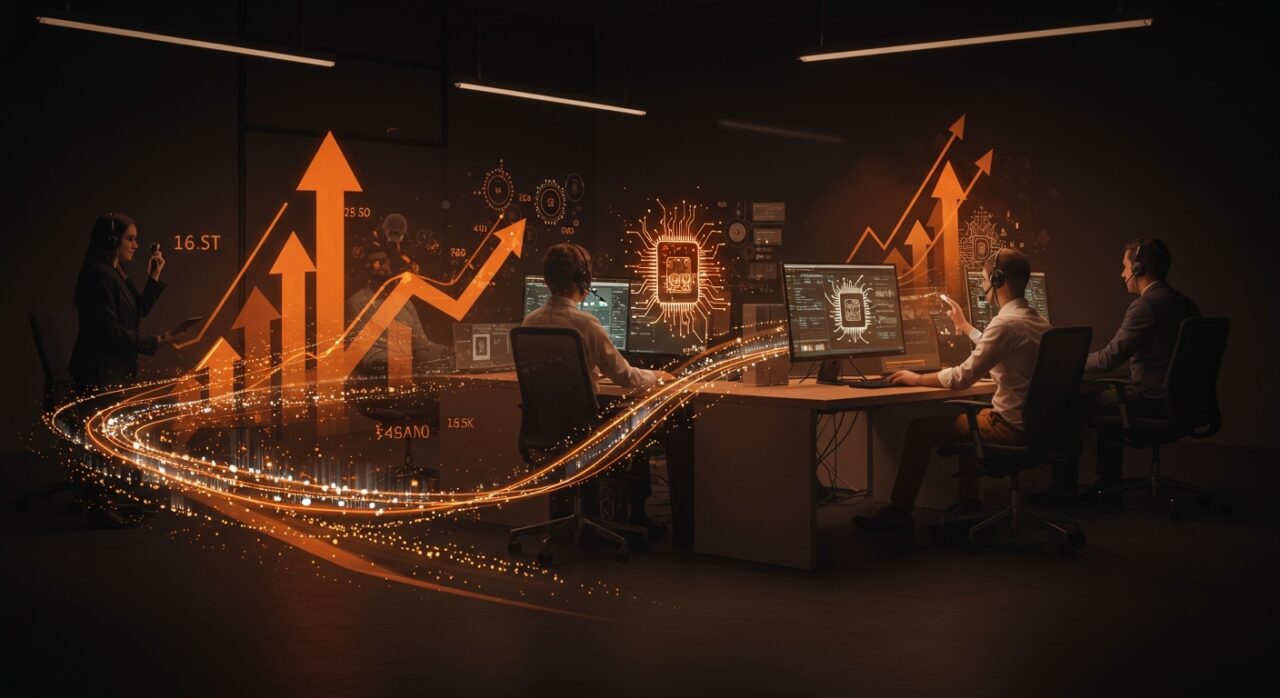 Plataforma de inteligencia artificial optimizando centros de contacto en Latinoamérica con inversión Pre-Seed para startup mexicana Leracom AI.