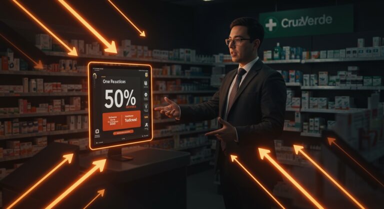 Startup chilena Marketcare ofreciendo medicamentos con suscripción y ahorro del 50%, revolucionando el retail farmacéutico en Chile.