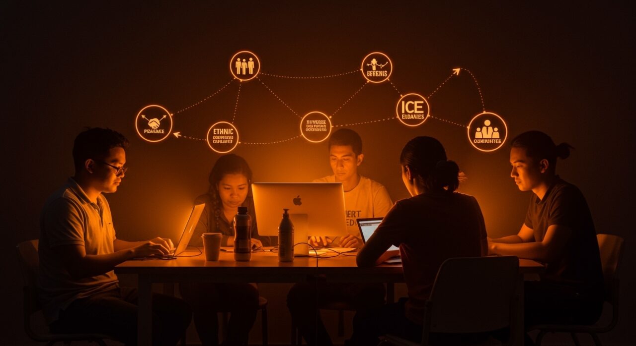 Medios sin fines de lucro y periodismo comunitario impulsados por operaciones ICE, conectando comunidades inmigrantes y tendencias del mercado digital.