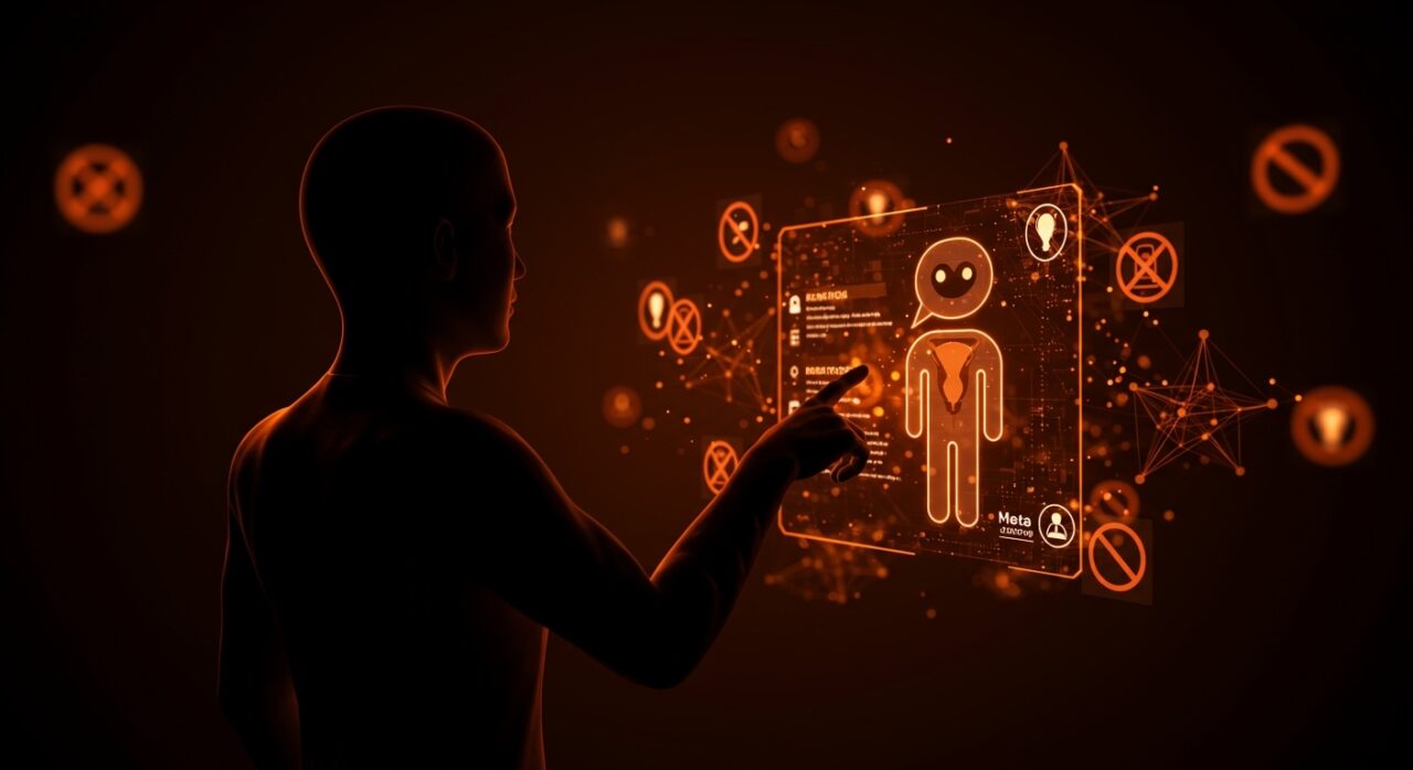 Meta censura información sobre aborto en chatbots IA con restricciones en salud reproductiva y políticas digitales.