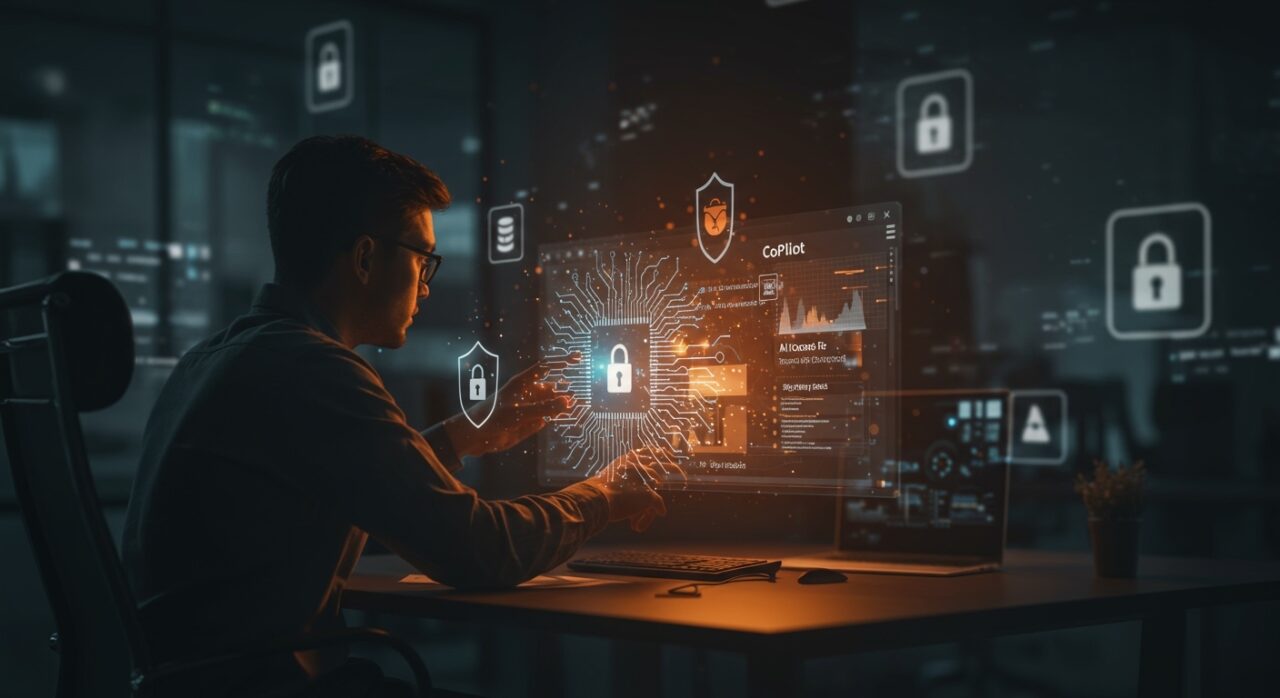 Microsoft Copilot fallos de seguridad AI ignorando etiquetas de sensibilidad sin detección DLP en entorno empresarial.