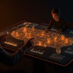 Mapa interactivo de minería en Estados Unidos con visualización de datos abiertos usando Leaflet para análisis de mercado en startups.