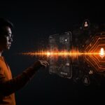 Interfaz holográfica de reconocimiento de voz open source con soporte multiidioma y procesamiento local destacando precisión y privacidad en IA para startups tecnológicas.