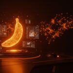 Nano Banana 2 de Google DeepMind generando imágenes de alta calidad con IA aplicada en un entorno creativo y tecnológico.