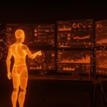 Agente de IA interactuando con datos web en tiempo real para automatización y crecimiento de startups tecnológicas.