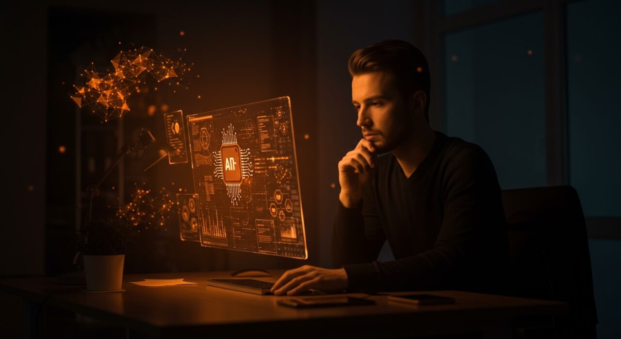 Fundador de software usando inteligencia artificial responsablemente para desarrollo y automatización sin comprometer calidad.