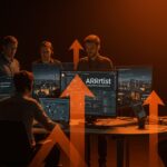 Colaboración en comunidad tech alemana destacando la adquisición de ARRtist por Nobel Recruitment y expansión del ecosistema startup.