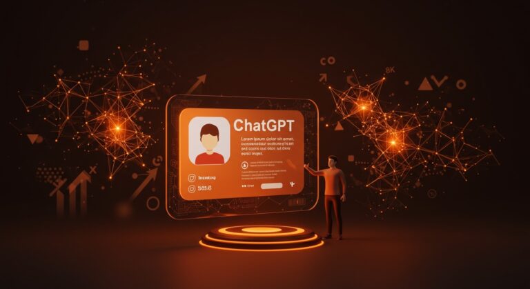 COO de OpenAI presentando la integración de publicidad iterativa en ChatGPT, simbolizando monetización y crecimiento en startups tecnológicas de IA.