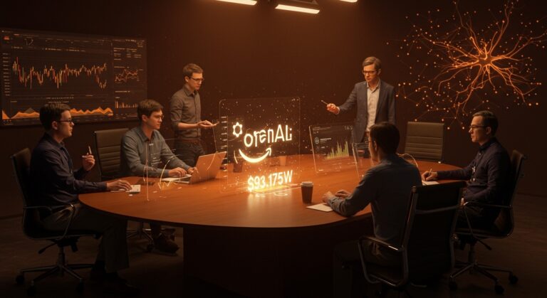Colaboración de startups e inversionistas en ronda récord de financiación a OpenAI con Amazon, Nvidia y SoftBank en sector inteligencia artificial.