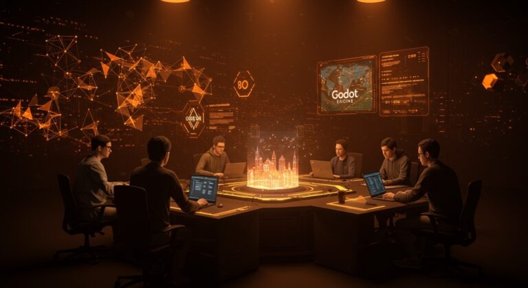 Remake open source de Civilization III desarrollado con Godot Engine y C# destacando comunidad y desarrollo tecnológico colaborativo.