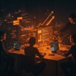 Equipo de startup colaborando en plataforma open source auto hospedada, alternativa a Slack para comunicación interna y crecimiento SAAS.