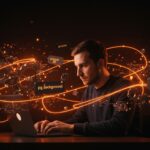 Desarrollador utilizando pg_background para ejecutar consultas SQL asíncronas optimizando bases de datos PostgreSQL en un entorno startup.