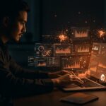 Fundador tecnológico utilizando complemento IA open-source para automatizar análisis en Excel, destacando productividad y automatización.