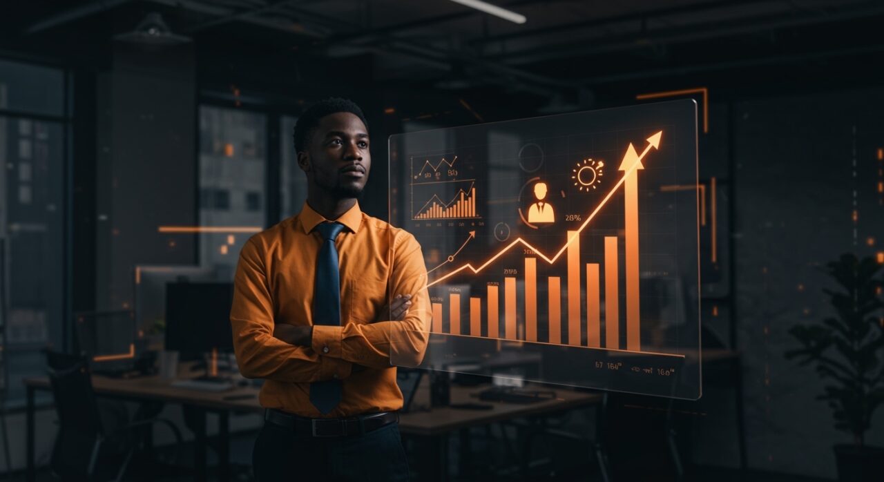 Líder de startup mostrando crecimiento profesional y liderazgo visible para justificar una promoción en el ecosistema tecnológico.