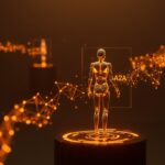 Protocolo A2A mostrando comunicación eficiente entre agentes IA para automatización inteligente en startups.