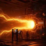 Instalación de fusión nuclear de Proxima Fusion en construcción simbolizando innovación en energía limpia y financiamiento startup deep tech.