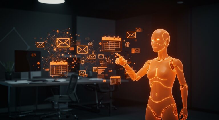 Ada, asistente de inteligencia artificial para automatización de emails y gestión de agendas en startups tecnológicas.