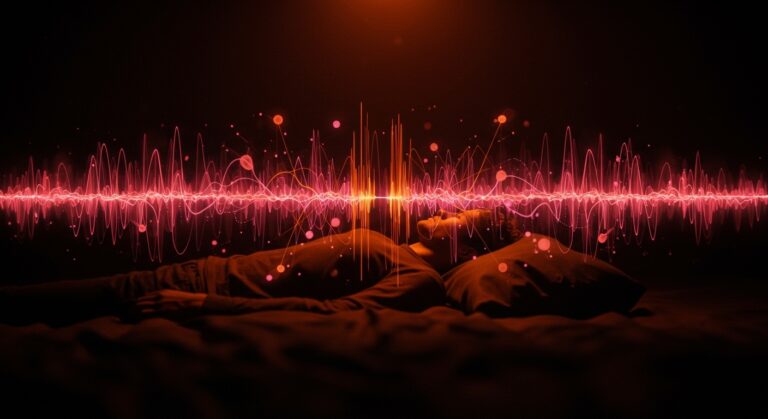 Founder afectado por ruido rosa que reduce el sueño REM, impactando la productividad y bienestar en startups.