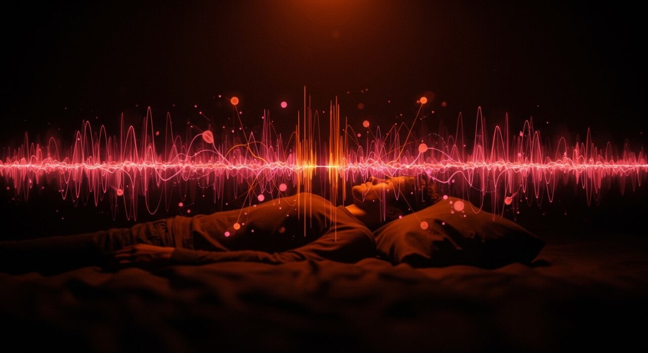 Founder afectado por ruido rosa que reduce el sueño REM, impactando la productividad y bienestar en startups.