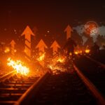 Sabotaje ferroviario en Italia durante Juegos Olímpicos 2026, simbolizando la resiliencia operacional de startups tecnológicas en infraestructura crítica.