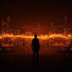 Ilustración de ataque cibernético Salt Typhoon contra empresas noruegas mostrando metáforas de ciberseguridad y espionaje digital en el ecosistema tecnológico.