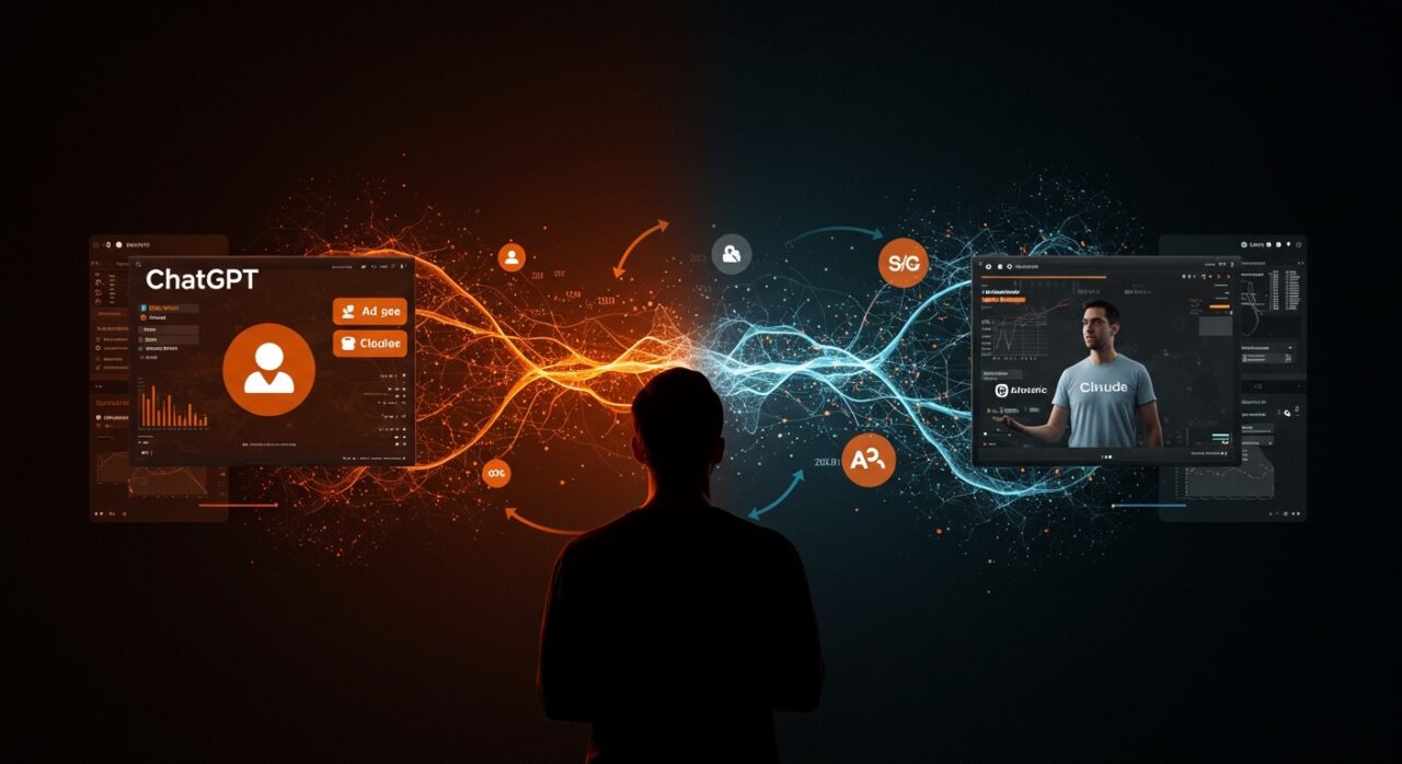 Sam Altman defiende anuncios en IA en la competencia estratégica entre OpenAI y Anthropic, destacando el acceso gratuito a ChatGPT frente a Claude sin publicidad.