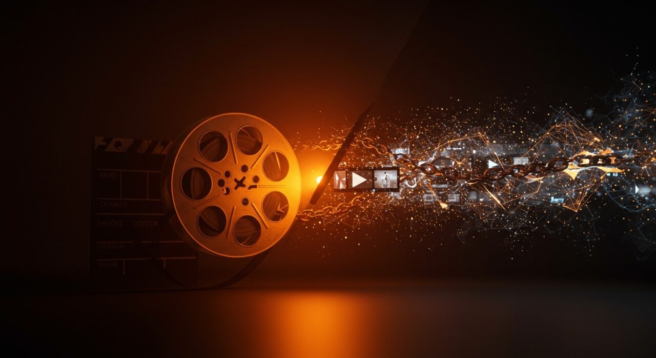 Confrontación visual entre Hollywood y Seedance 2.0 en la generación de video con IA generativa y derechos de autor.