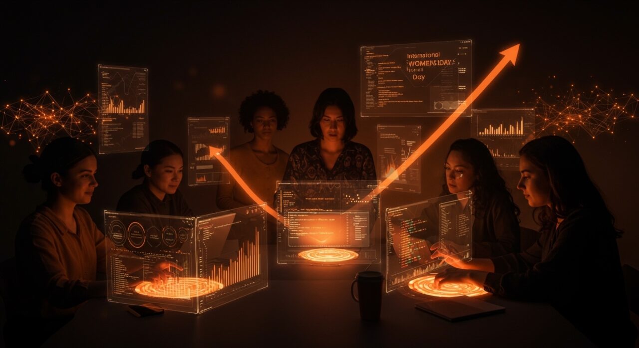 Convocatoria global SheBuilds para mujeres developers y founders en hackathon del Día Internacional de la Mujer con créditos Anthropic API y Stripe.