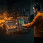 Simulación predictiva en shot peening optimizando procesos industriales de aviación y automotriz con tecnología startup brasileña.