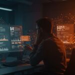 Escena de startup YC enfrentando sobrecontratación de ingenieros y el impacto de IA en la productividad del mercado tecnológico.