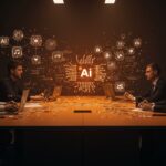 Equipos tecnológicos enfrentando fricción comunicativa en desarrollo de asistentes de IA, reflejando problemas de alineación y deuda técnica en IA aplicada.