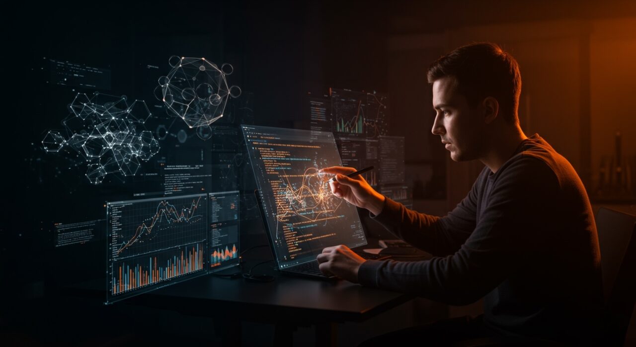 Compiladores deterministas y reproducibilidad en builds para startups tech en un entorno digital futurista y tecnológico.