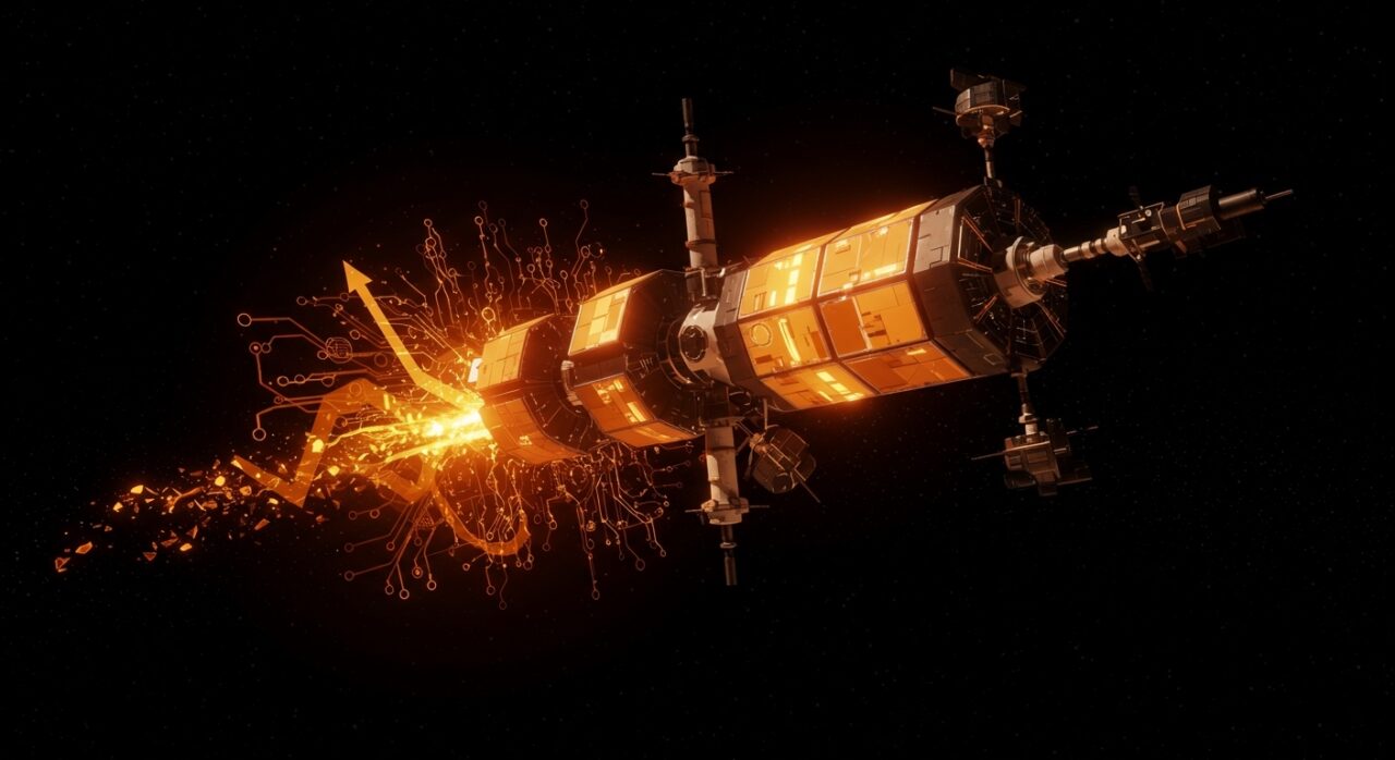 Centro de datos modulares en órbita de Sophia Space mostrando innovación en computación espacial y ronda seed de $10M.